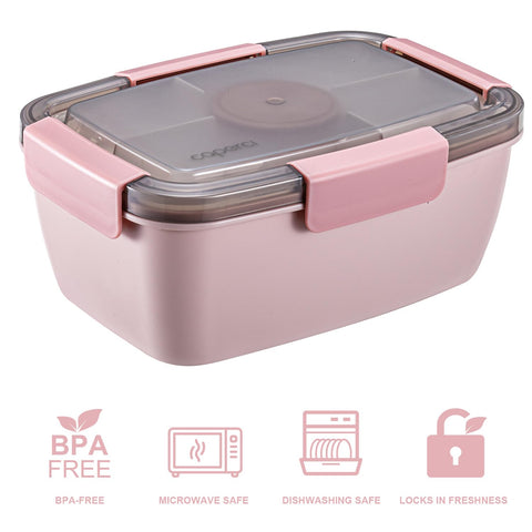 Caperci dressing container 3 oz with leak-proof lid for dressings