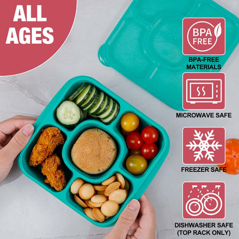 Caperci microwave-safe lunchbox ready for quick reheating up to three minutes.