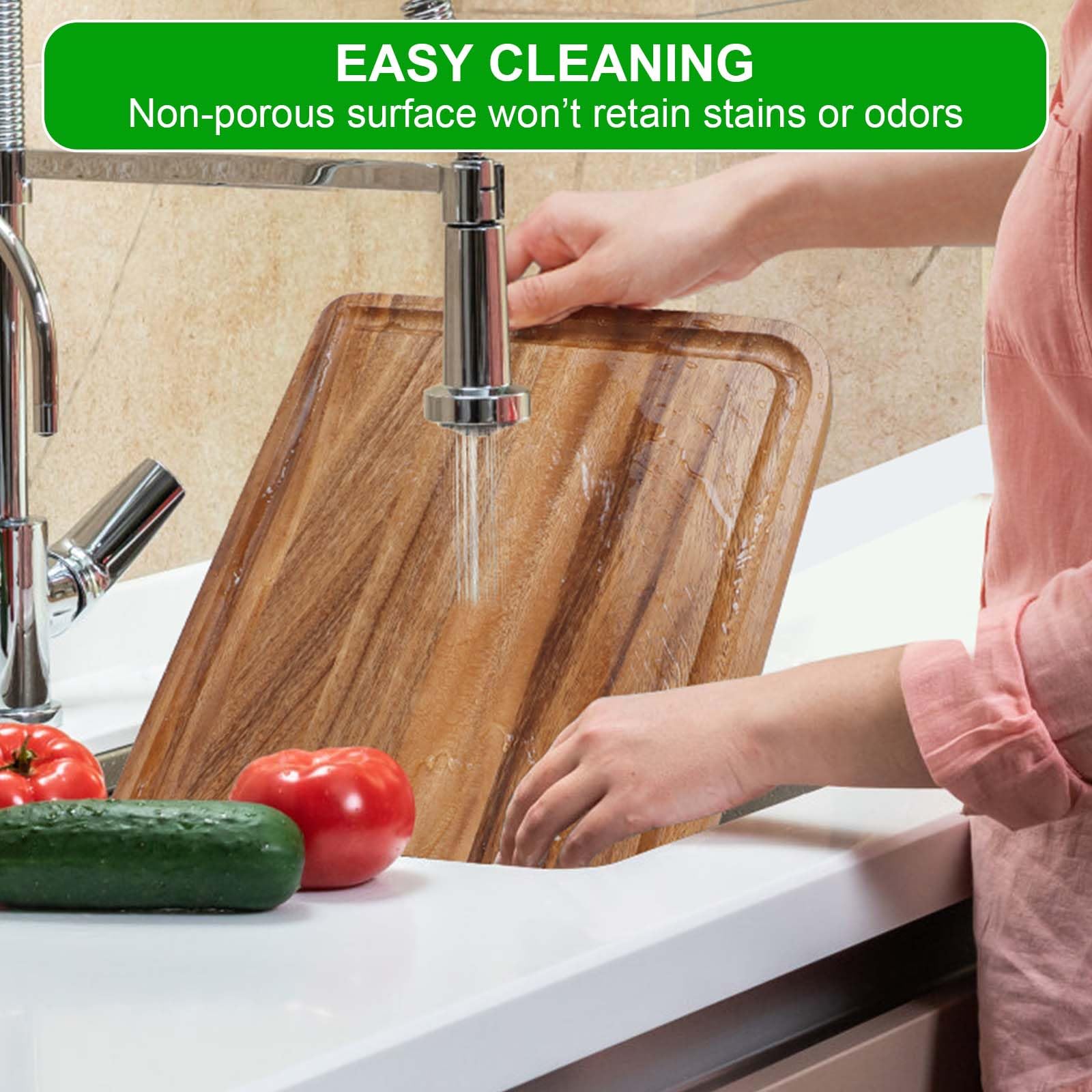 Reversible Caperci board with built in handles for easy transport.