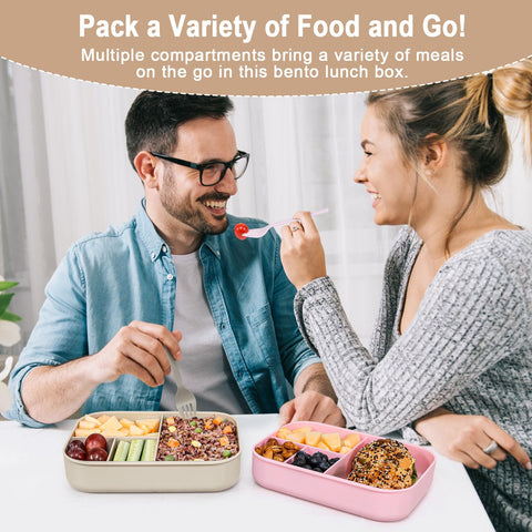 Caperci box includes utensils and a sauce container for convenient meals.