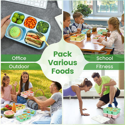Caperci stackable snack containers maximize space in your pantry.