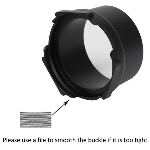 CAPFEI funnel with precise fit for Ninja Luxe portafilter