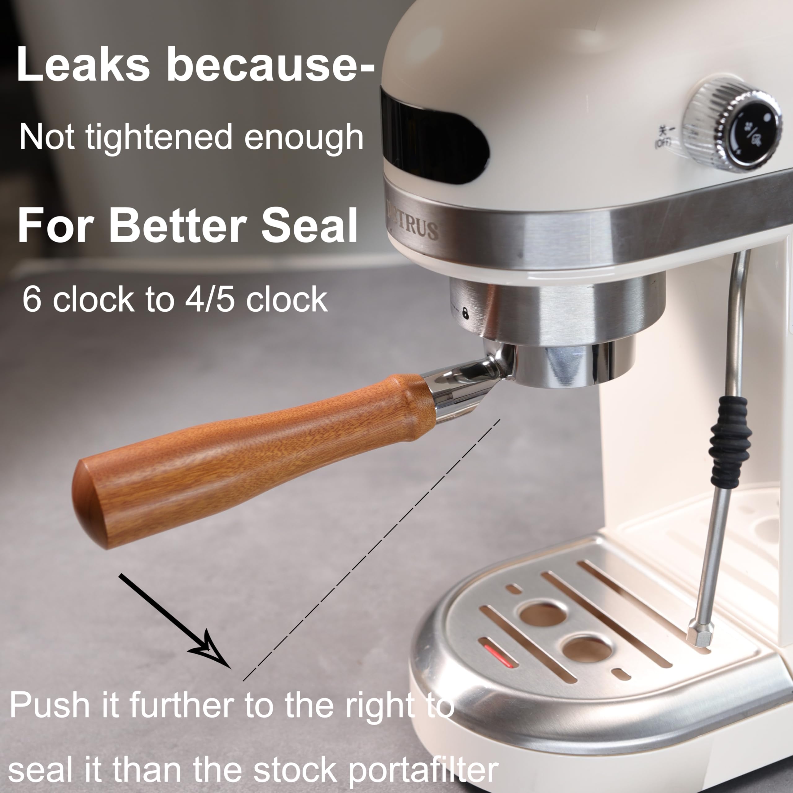 CAPFEI packaging includes portafilter and 2-cup basket for ready setup.