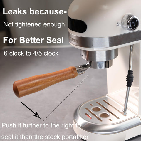 CAPFEI packaging includes portafilter and 2-cup basket for ready setup.