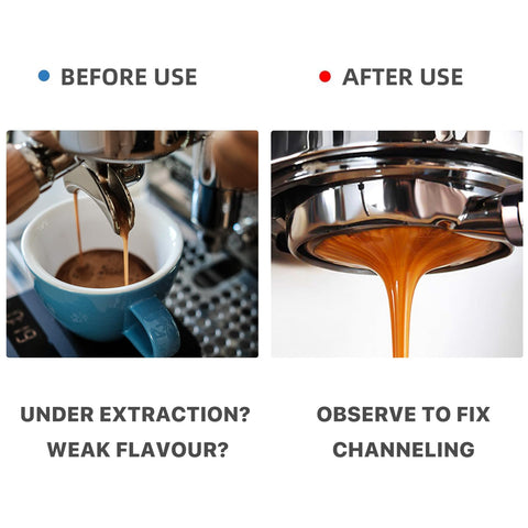 CAPFEI removable design 58mm portafilter makes cleaning quick and easy