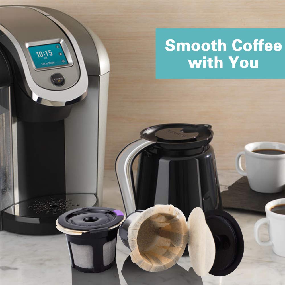 CAPMESSO easy-clean design keeps the Keurg setup tidy after brewing.