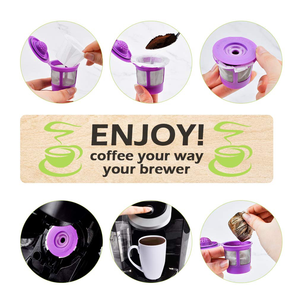CAPMESSO filters with easy tuck-under setup speed up busy mornings.