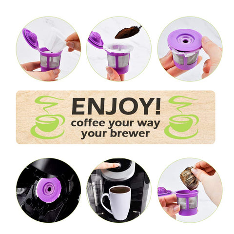CAPMESSO filters with easy tuck-under setup speed up busy mornings.