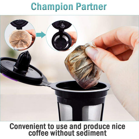 CAPMESSO paper filter liners simplify cleanup and prevent grounds leaks.