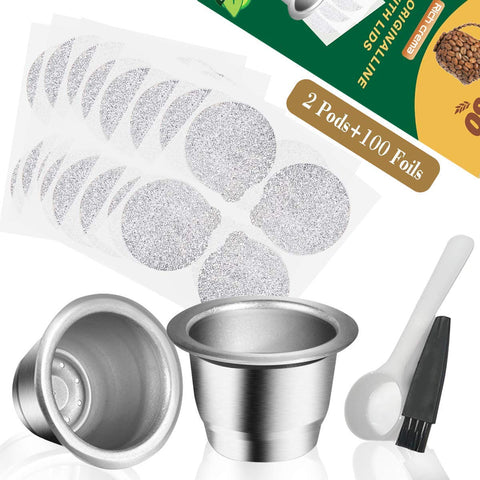 CAPMESSO reusable pod interior view, sturdy steel core for long-lasting use