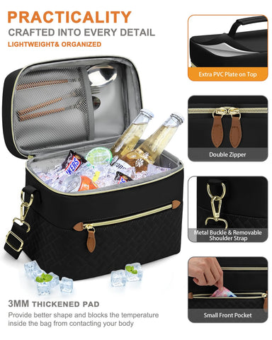 Capolo lunch box durable base designed for daily commuting wear