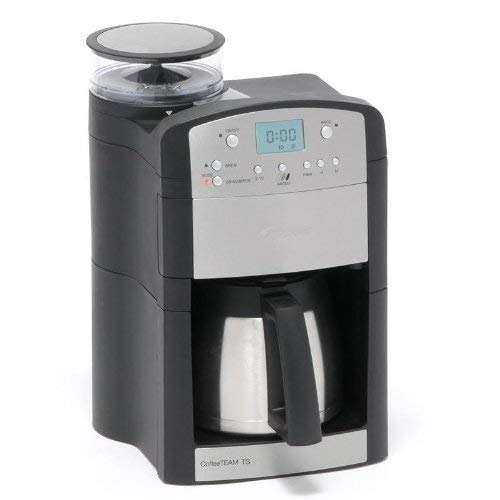 Capresso CoffeeTeam TS digital control panel for precise brew settings