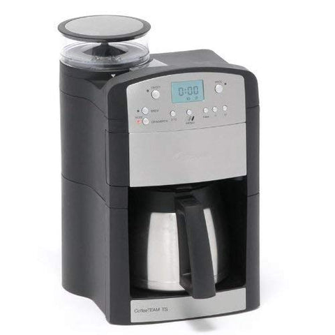 Capresso CoffeeTeam TS digital control panel for precise brew settings