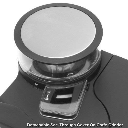 Capresso CoffeeTeam TS filter compartment for easy maintenance