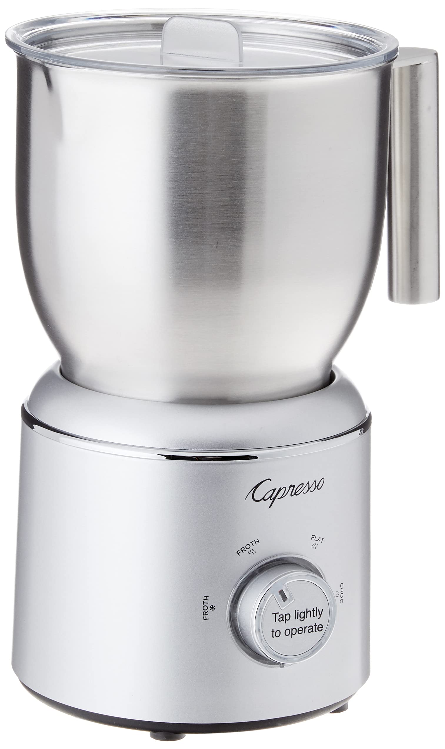 Capresso Froth Select base with illuminated controls for quick frothing