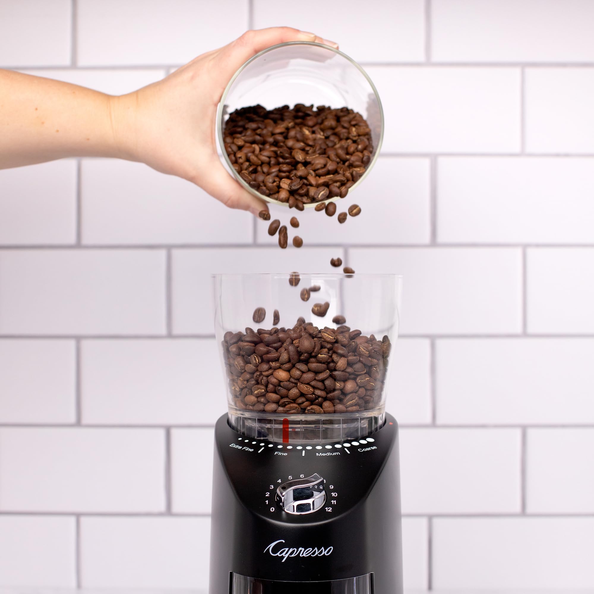 Capresso Infinity Plus brewing-method compatibility supports Turkish, espresso, drip, and cold brew.
