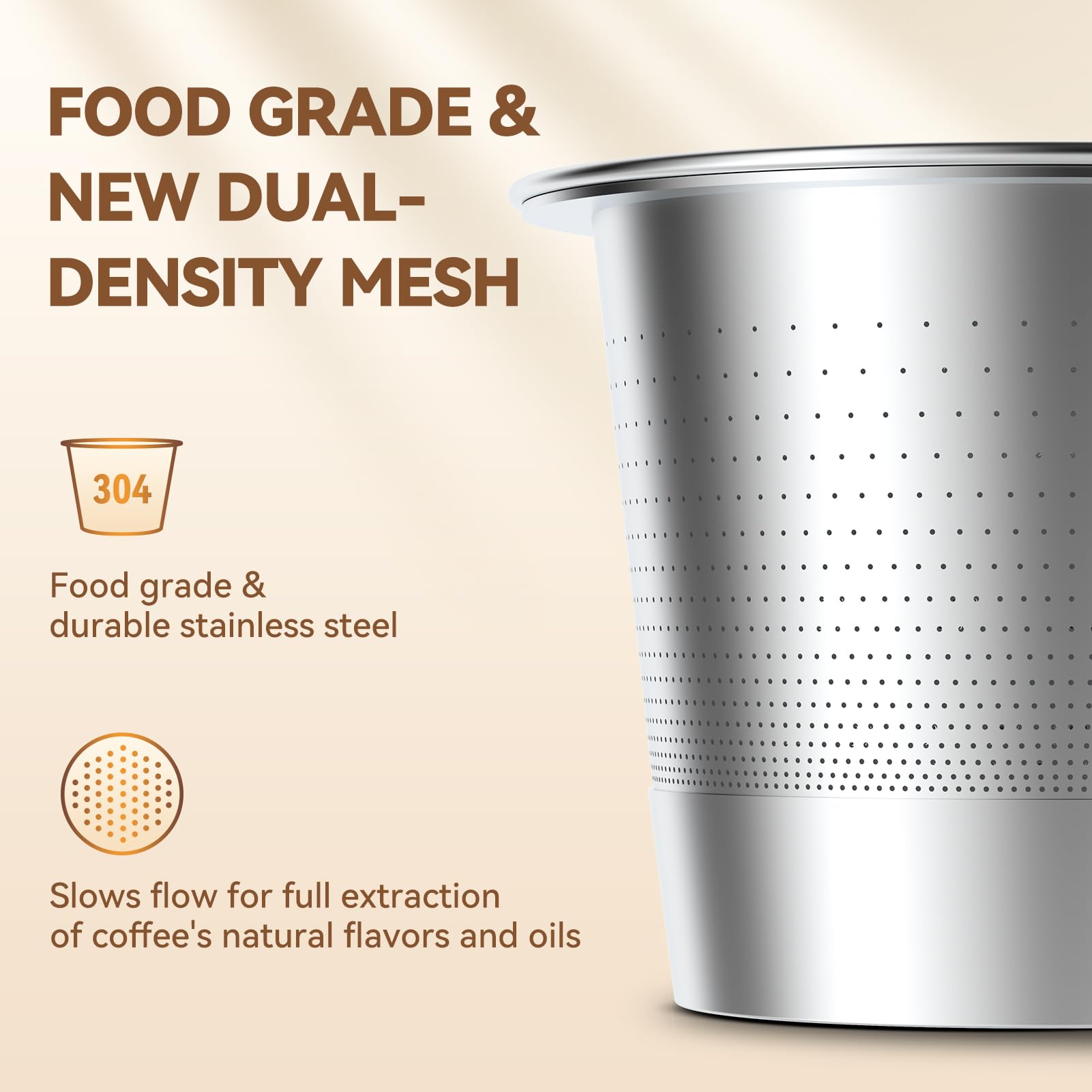 CAPMESSO pod with silicone rings ensuring consistent sealing across brews.