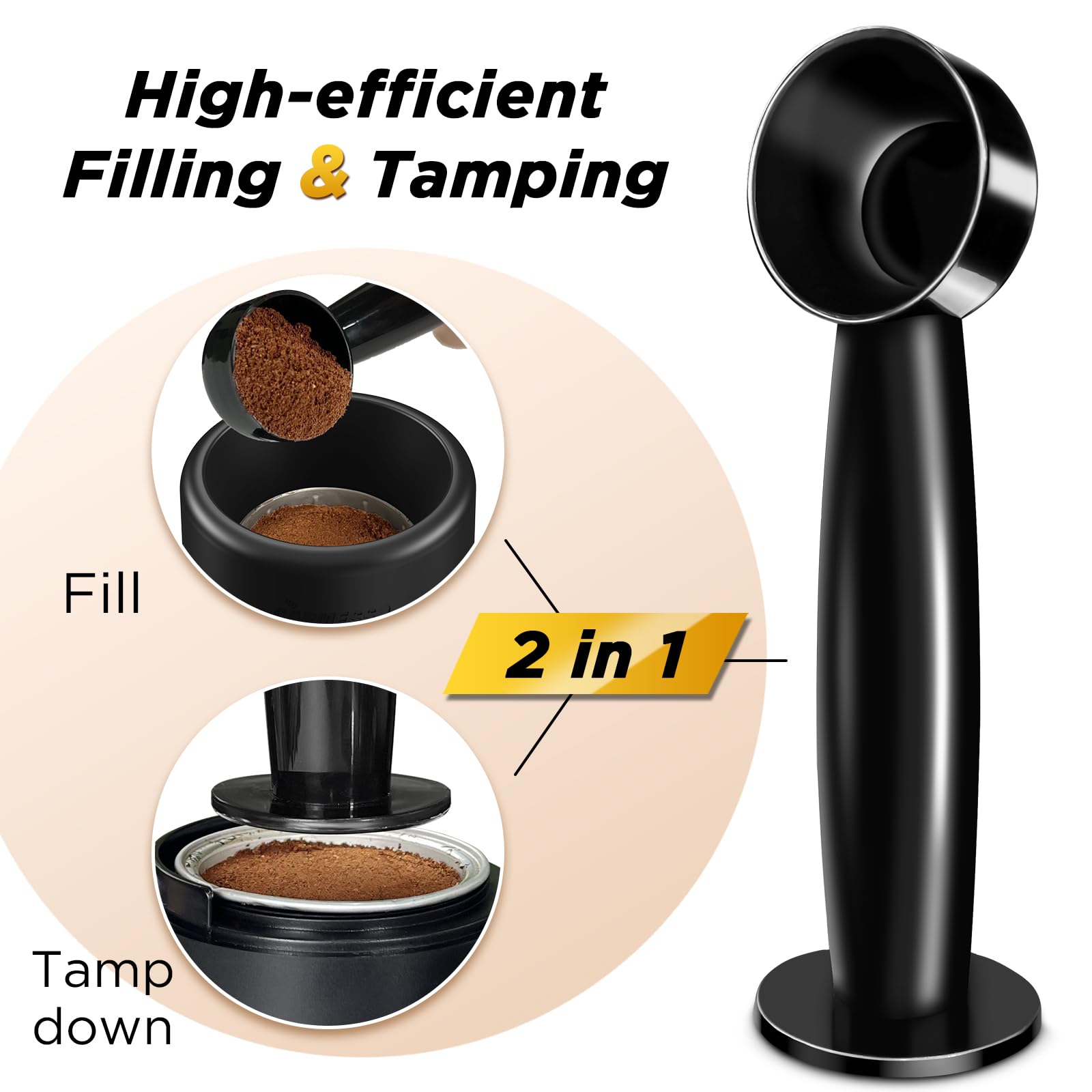 CAPMESSO embossed aluminum lids detail highlights durability and secure sealing.