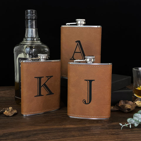 CARAKNOTS flask with funnel included for easy filling and gifting.