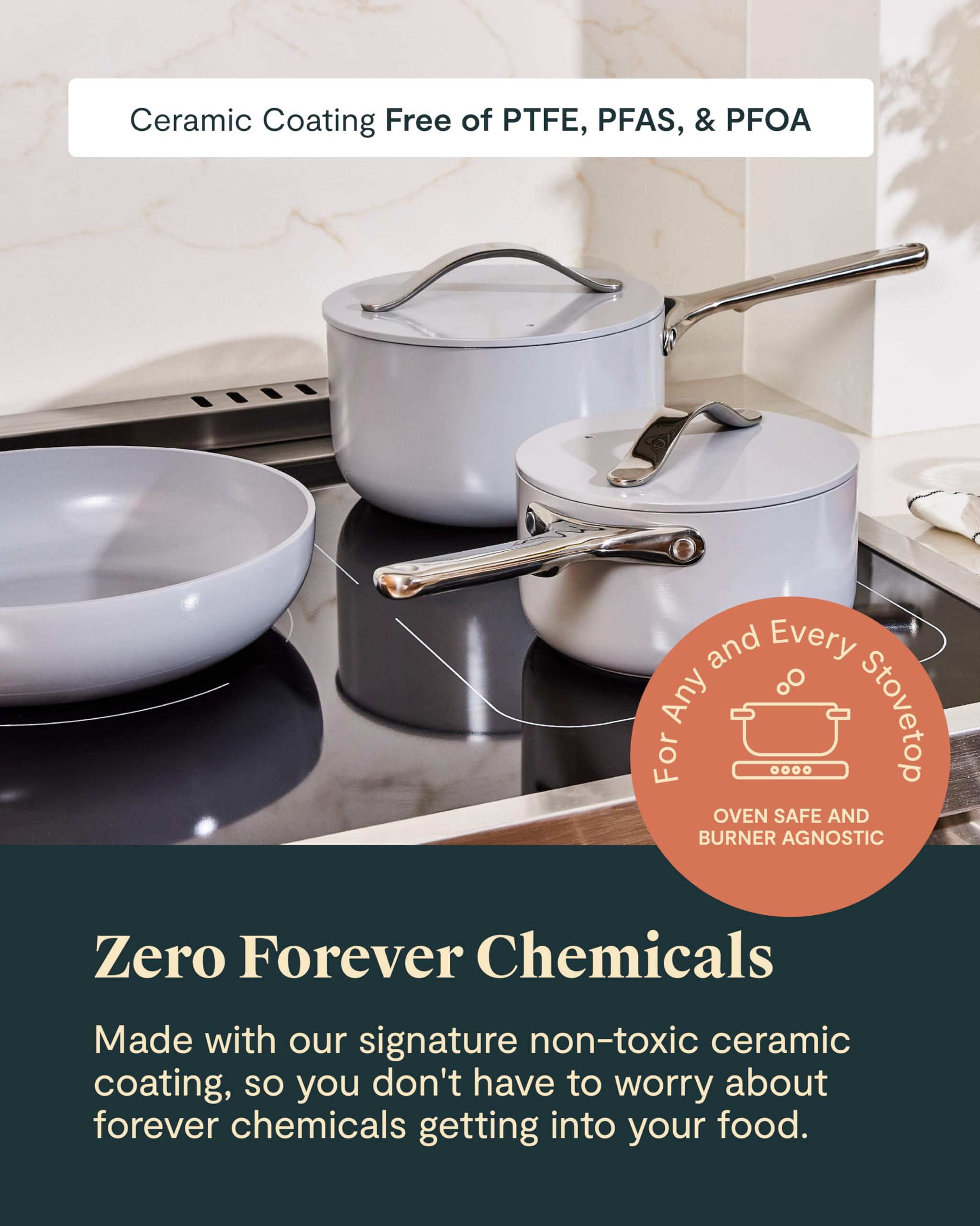 Caraway 6.5qt Dutch oven with lid for hearty one-pot meals