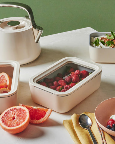 Caraway Dot and Dash for customizable lunch options.