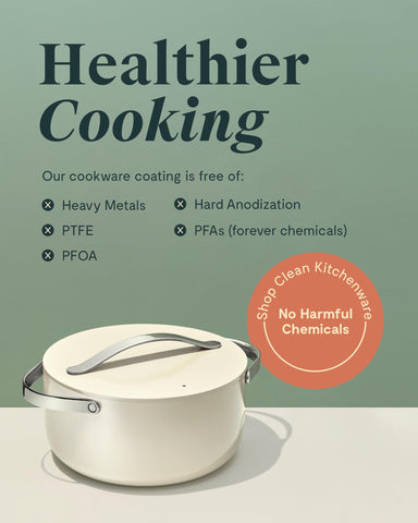 Caraway Dutch Oven Pot 6.5-quart capacity ideal for family meals.