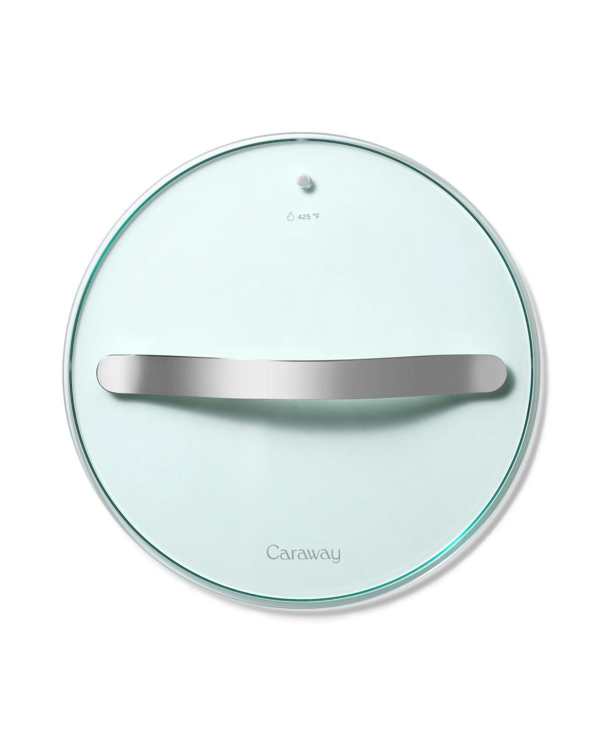 Caraway 7-inch glass lid with clear view for small pots, precise simmering