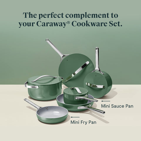Caraway pan safe up to 550°F for oven finishing.
