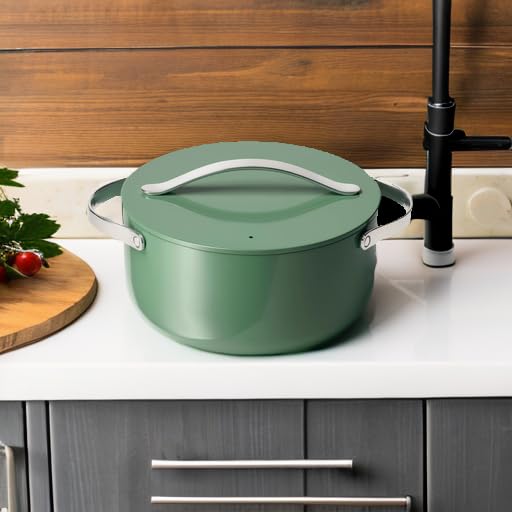 Caraway Sage Dutch Oven bread baking scene emphasizes crust and even heat