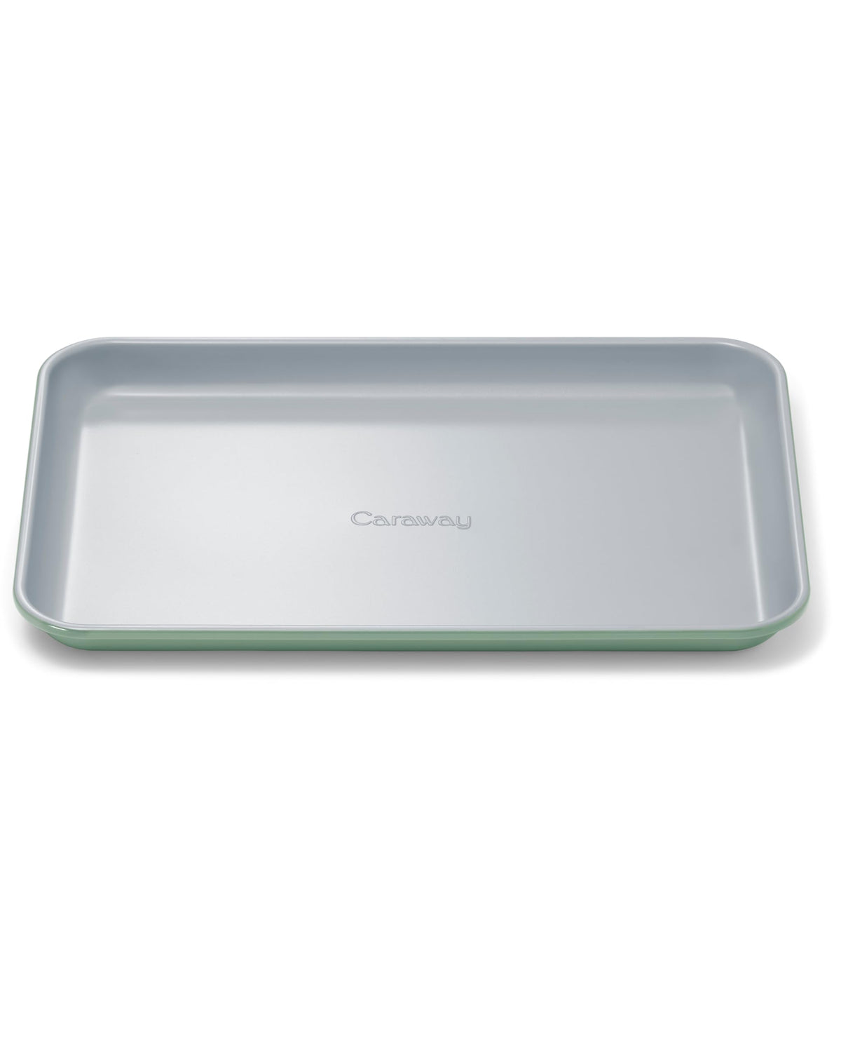 Caraway small baking sheet 9x13 in oven-ready with nonstick ceramic surface