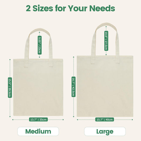 Carbrea canvas tote beige open top, ideal for daily use and quick access.