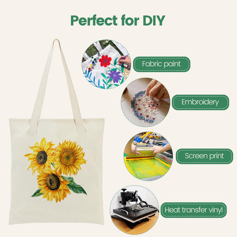 Carbrea canvas tote beige with sturdy stitching, supports reliable load-bearing for errands.
