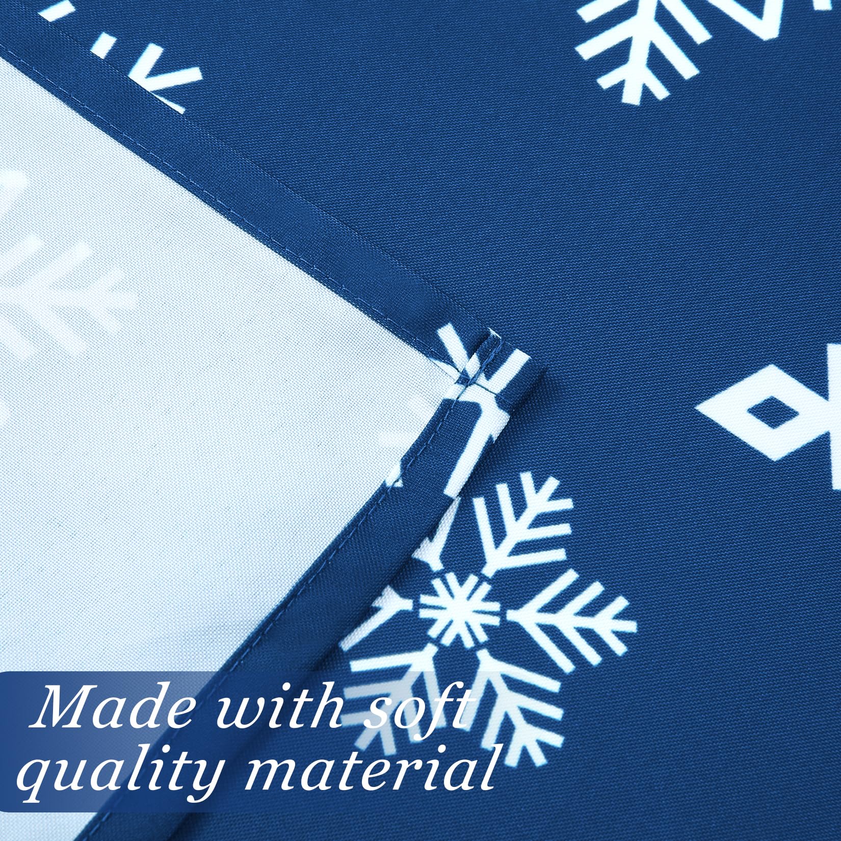 CAROMIO Christmas Tablecloth dining room decor elevates festive table setup