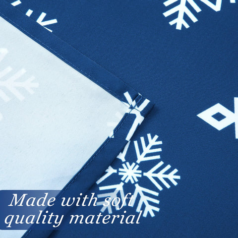 CAROMIO Christmas Tablecloth dining room decor elevates festive table setup