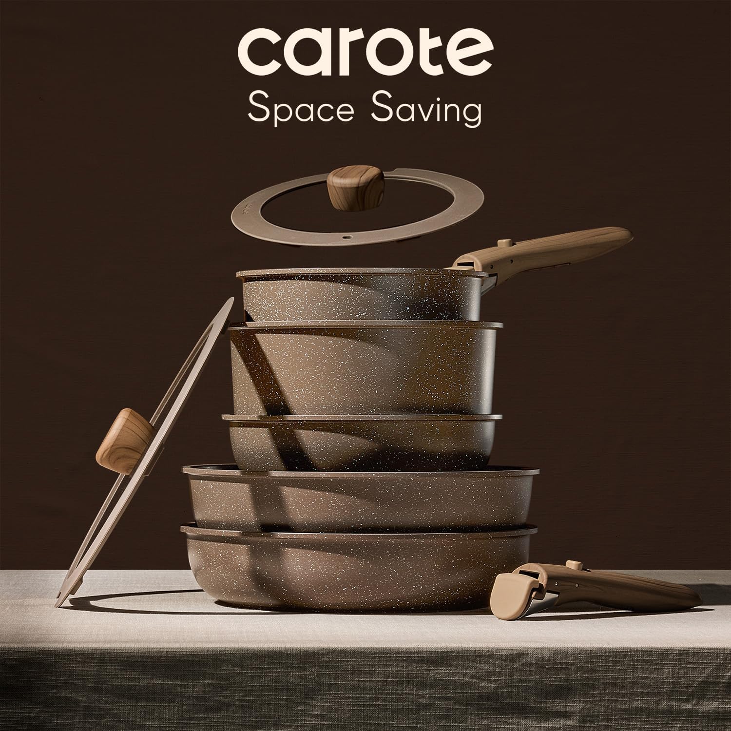 CAROTE 10-inch frying pan ideal for searing meals