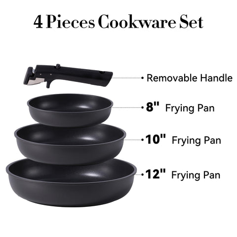 CAROTE 10-inch nonstick pan ideal for sizzling stir-fries.