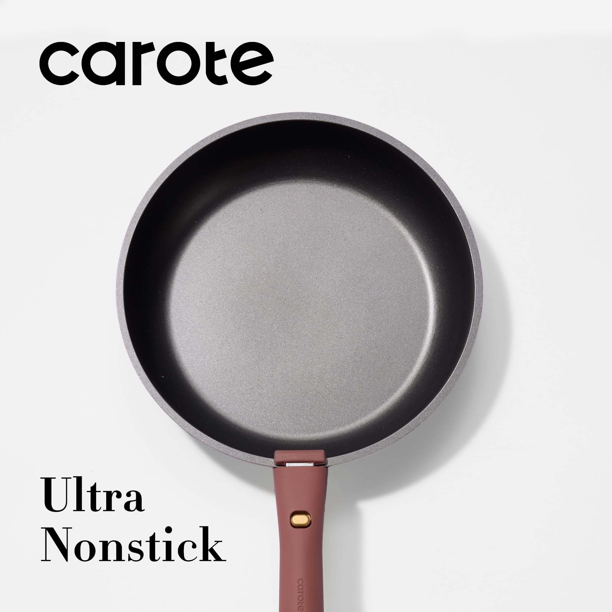 CAROTE 10in frying pan with even heat distribution for sautéing