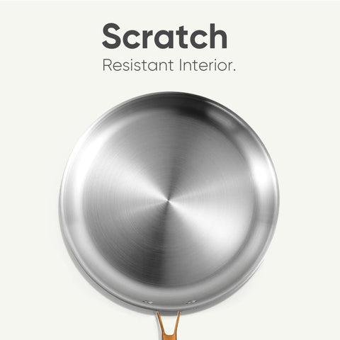 CAROTE induction-compatible pan on all stove types demonstrates versatility.