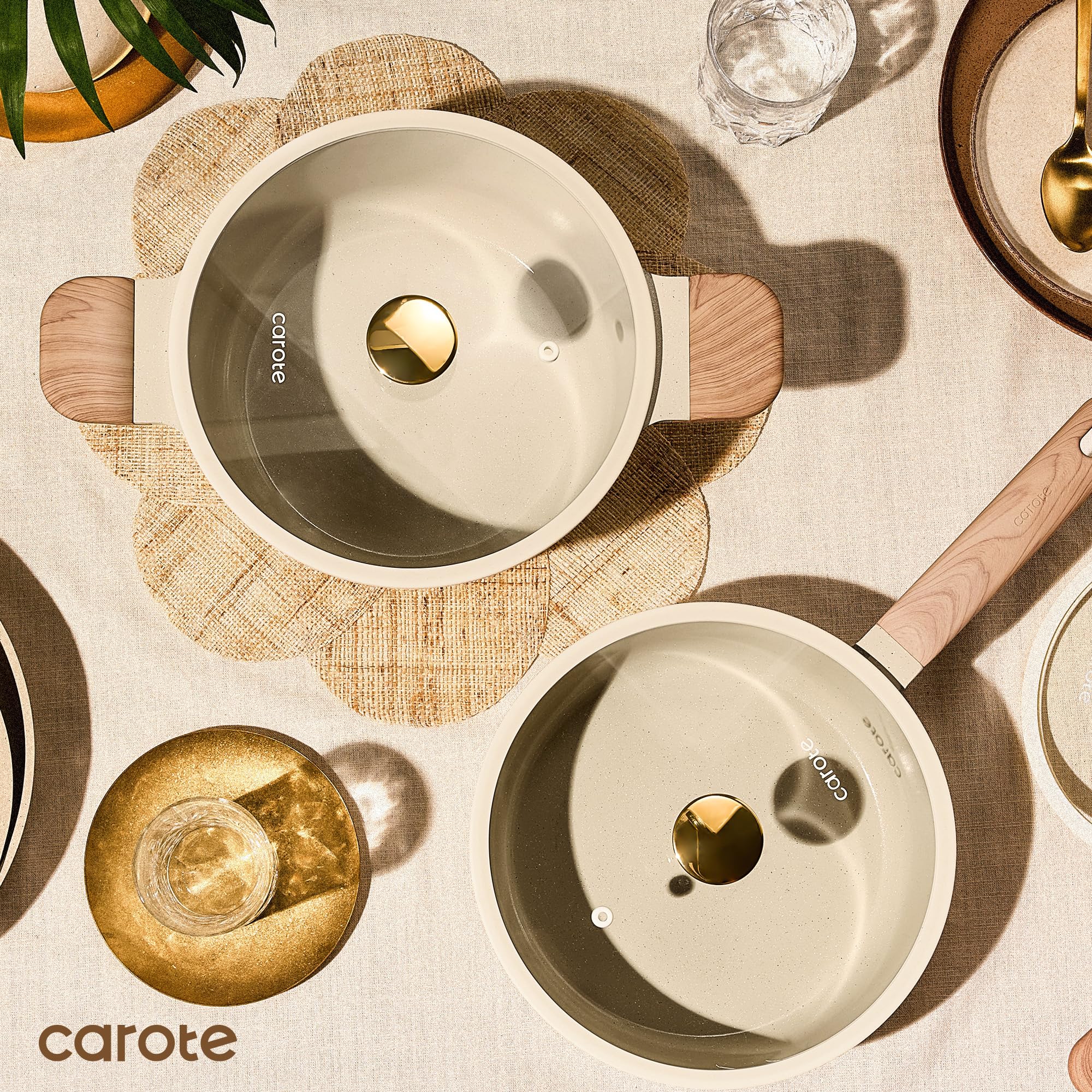 CAROTE 12-month warranty noted on product packaging