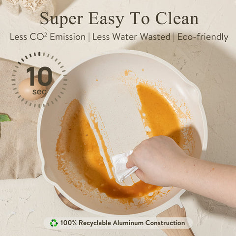 CAROTE rivetless interior design reduces snag and makes cleaning easier