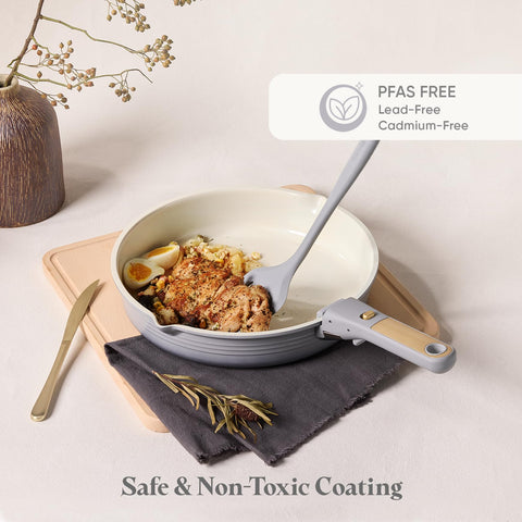 CAROTE dishwasher-safe cookware simplifies cleanup after meals