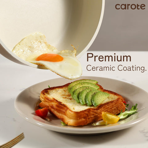 CAROTE 2qt saucepan with lid—even heat for sauces