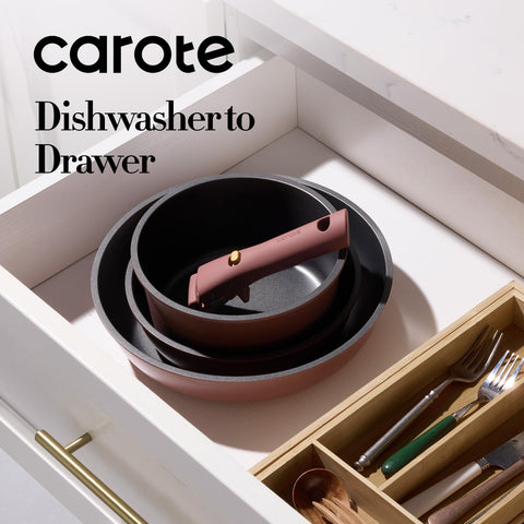 CAROTE 2qt saucepan suitable for simmering sauces on any cooktop