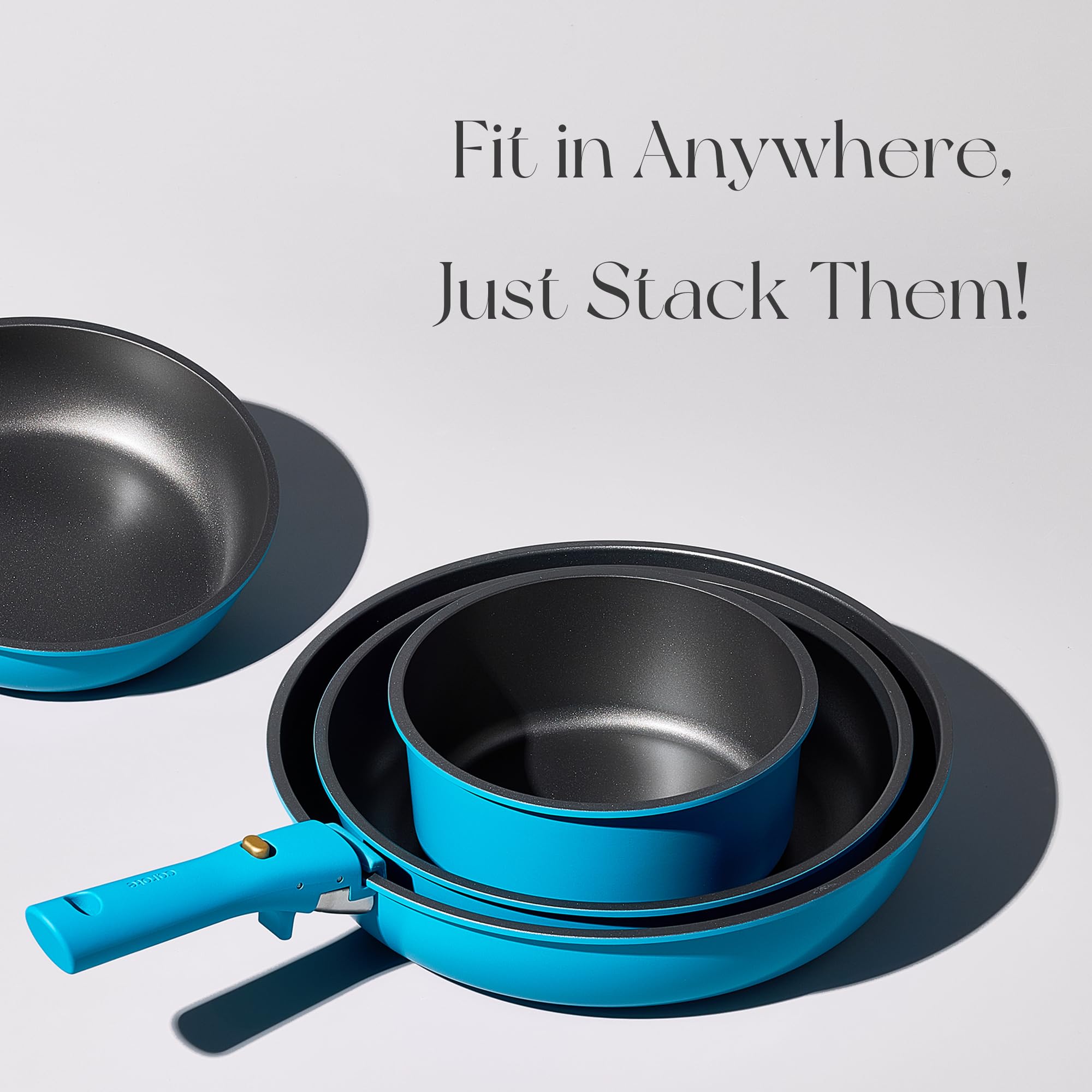 CAROTE 3-qt saucepan with lid for even heat and simple cleanup.
