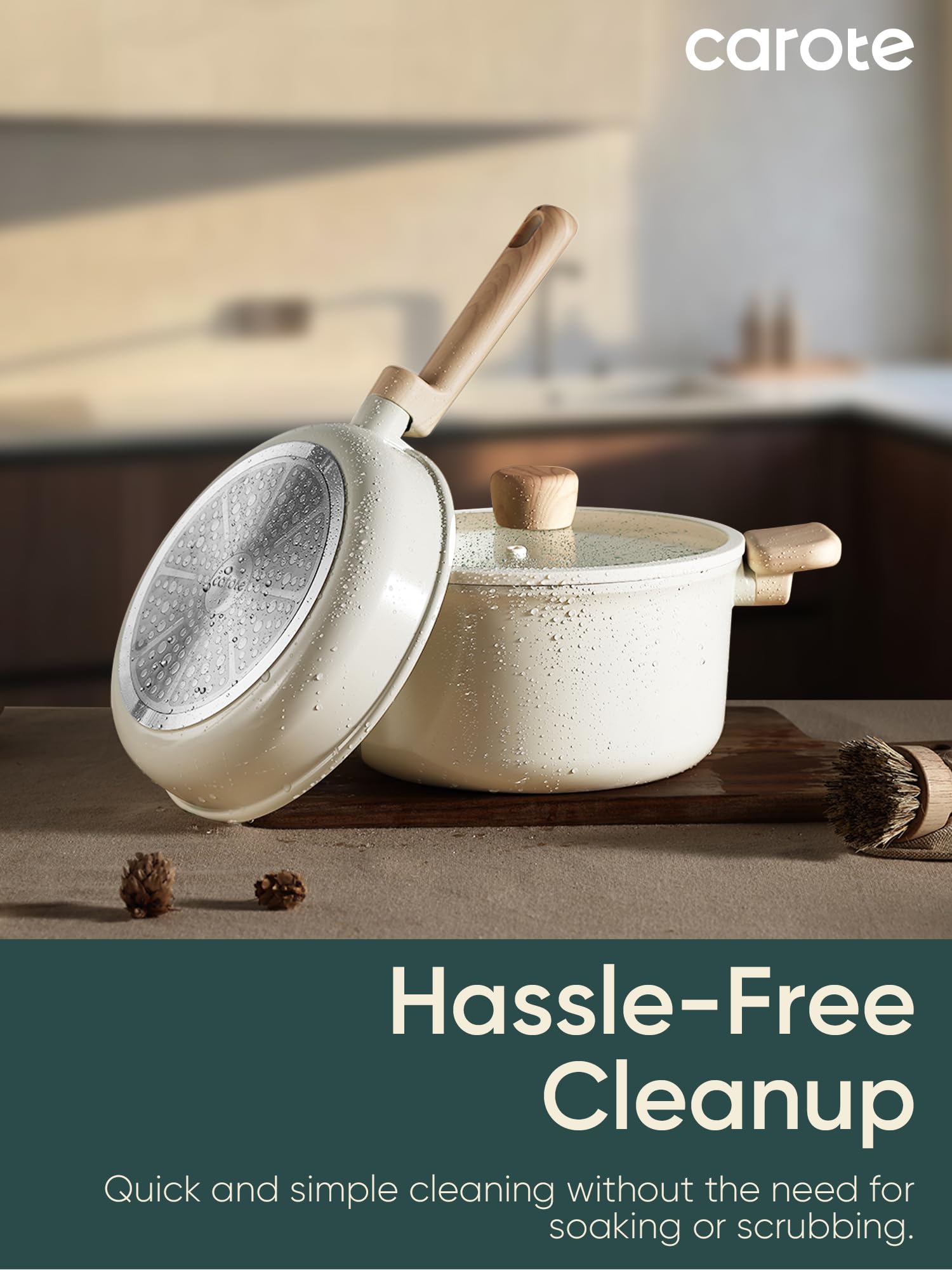 CAROTE 7qt casserole with lid for hearty one-pot meals