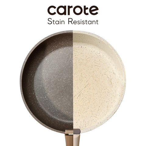 CAROTE 8-inch frying pan with nonstick coating for effortless cooking