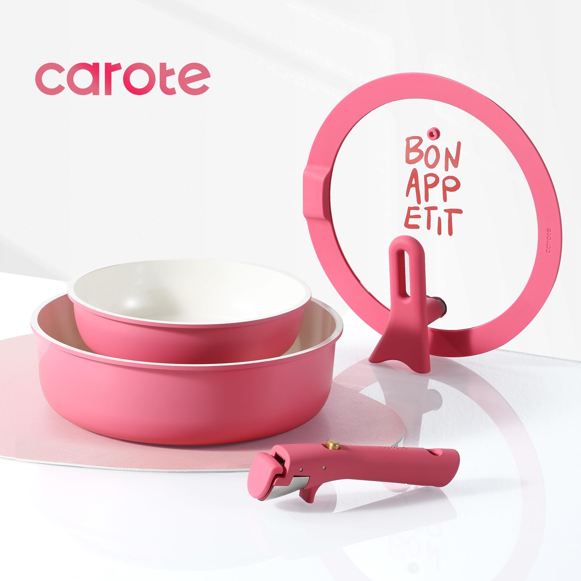 CAROTE 8-inch frying pan nonstick ideal for quick searing and sautéing