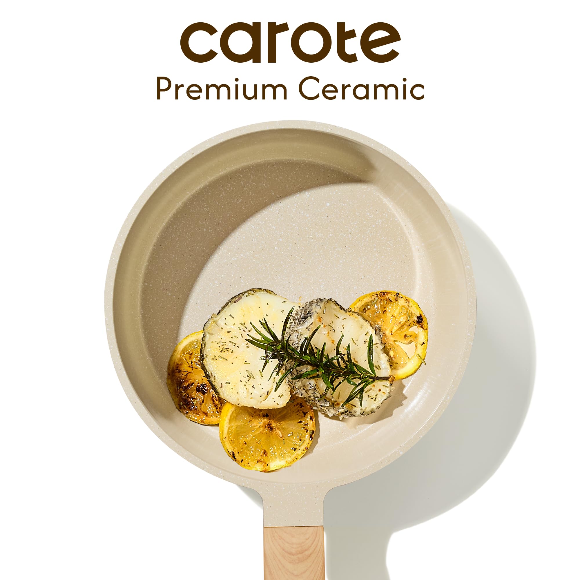 CAROTE reinforced die-cast aluminum body offers durability with lightweight feel