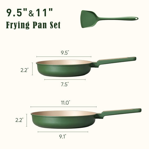 CAROTE dishwasher-safe pans for easy cleanup after meals