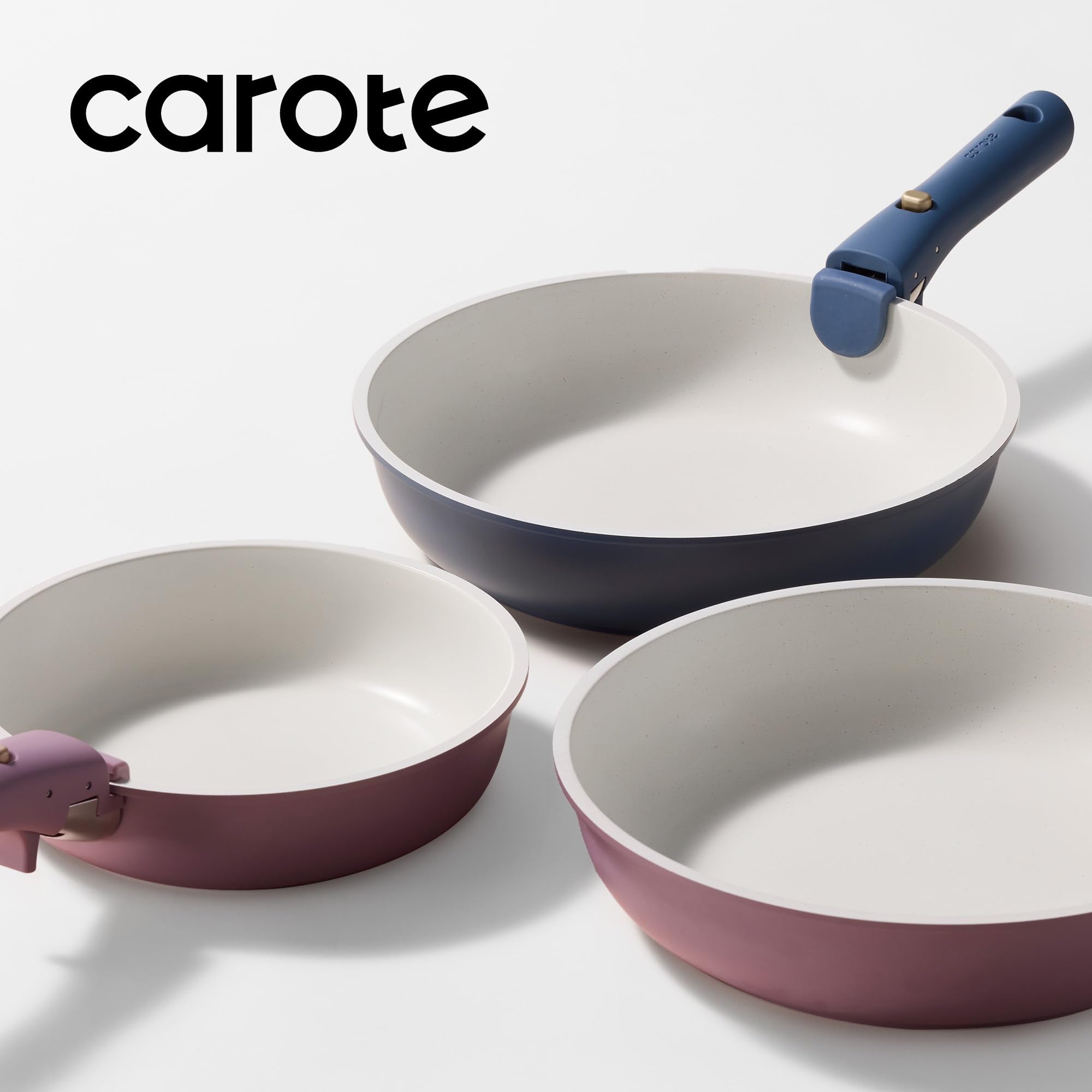 CAROTE dishwasher-safe nonstick pan for simple cleanup after meals